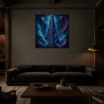 Premium Wall Art Kare Html Edition – ASTROLOGYNW2159 shown in a warm modern interior