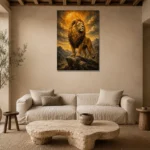 Premium Wall Art Dikey Html Edition – ASTROLOGYNW2170 presented in a sophisticated home setting