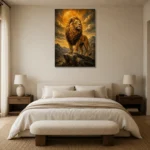 Premium Wall Art Dikey Html Edition – ASTROLOGYNW2170 showcased in an elegant minimalist interior