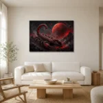Premium Wall Art Yatay Html Edition – ASTROLOGYNW2172 styled in a refined neutral interior