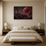 Premium Wall Art Yatay Html Edition – ASTROLOGYNW2172 showcased in an elegant minimalist interior