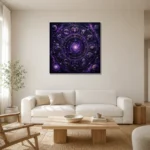 Premium Wall Art Kare Html Edition – ASTROLOGYNW2175 styled in a refined neutral interior