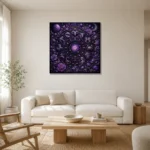 Premium Wall Art Kare Html Edition – ASTROLOGYNW2176 styled in a refined neutral interior