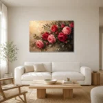 Premium Wall Art Yatay Html Edition – BEDROOMNW02001 styled in a refined neutral interior