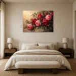Premium Wall Art Yatay Html Edition – BEDROOMNW02001 showcased in an elegant minimalist interior