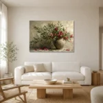 Premium Wall Art Yatay Html Edition – BEDROOMNW02002 styled in a refined neutral interior