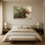 Premium Wall Art Yatay Html Edition – BEDROOMNW02002 showcased in an elegant minimalist interior