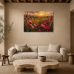 Premium Wall Art Yatay Html Edition – BEDROOMNW02003 presented in a sophisticated home setting