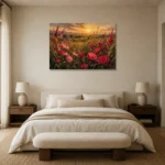 Premium Wall Art Yatay Html Edition – BEDROOMNW02003 showcased in an elegant minimalist interior