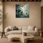 Premium Wall Art Kare Html Edition – BEDROOMNW02007 presented in a sophisticated home setting