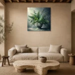 Premium Wall Art Kare Html Edition – BEDROOMNW02008 presented in a sophisticated home setting