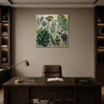 Premium Wall Art Kare Html Edition – BEDROOMNW02009 displayed in a contemporary gallery-inspired room