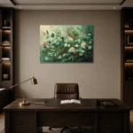 Premium Wall Art Yatay Html Edition – BEDROOMNW02010 displayed in a contemporary gallery-inspired room