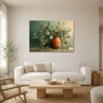 Premium Wall Art Yatay Html Edition – BEDROOMNW02011 styled in a refined neutral interior