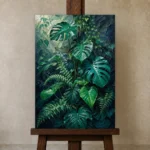 Premium Wall Art Dikey Html Edition – BEDROOMNW02013 displayed on a studio easel