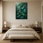 Premium Wall Art Dikey Html Edition – BEDROOMNW02013 showcased in an elegant minimalist interior