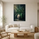Premium Wall Art Dikey Html Edition – BEDROOMNW02015 styled in a refined neutral interior