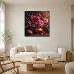 Premium Wall Art Kare Html Edition – BEDROOMNW02017 styled in a refined neutral interior