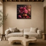 Premium Wall Art Kare Html Edition – BEDROOMNW02017 presented in a sophisticated home setting