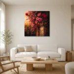 Premium Wall Art Kare Html Edition – BEDROOMNW02018 styled in a refined neutral interior