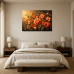 Premium Wall Art Yatay Html Edition – BEDROOMNW02019 showcased in an elegant minimalist interior