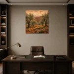 Premium Wall Art Kare Html Edition – BEDROOMNW02030 displayed in a contemporary gallery-inspired room
