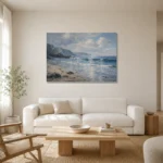 Premium Wall Art Yatay Html Edition – BEDROOMNW02031 styled in a refined neutral interior