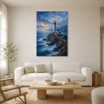 Premium Wall Art Dikey Html Edition – BEDROOMNW02036 styled in a refined neutral interior