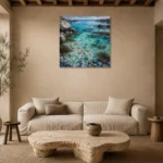 Premium Wall Art Kare Html Edition – BEDROOMNW02037 presented in a sophisticated home setting