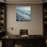 Premium Wall Art Kare Html Edition – BEDROOMNW02038 displayed in a contemporary gallery-inspired room