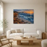 Premium Wall Art Yatay Html Edition – BEDROOMNW02041 styled in a refined neutral interior