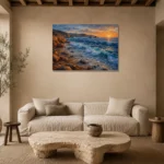 Premium Wall Art Yatay Html Edition – BEDROOMNW02041 presented in a sophisticated home setting