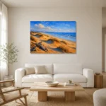 Premium Wall Art Yatay Html Edition – BEDROOMNW02050 styled in a refined neutral interior