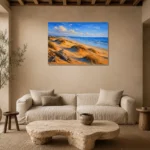 Premium Wall Art Yatay Html Edition – BEDROOMNW02050 presented in a sophisticated home setting