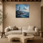 Premium Wall Art Kare Html Edition – BEDROOMNW02058 presented in a sophisticated home setting
