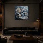 Premium Wall Art Kare Html Edition – BEDROOMNW02060 shown in a warm modern interior