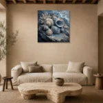 Premium Wall Art Kare Html Edition – BEDROOMNW02060 presented in a sophisticated home setting