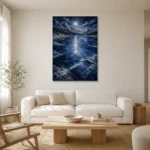 Premium Wall Art Dikey Html Edition – BEDROOMNW02084 styled in a refined neutral interior