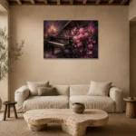 Premium Wall Art Yatay Html Edition – BEDROOMNW02101 presented in a sophisticated home setting
