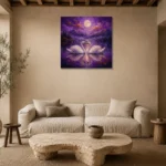 Premium Wall Art Kare Html Edition – BEDROOMNW02115 presented in a sophisticated home setting