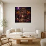 Premium Wall Art Kare Html Edition – BEDROOMNW02116 styled in a refined neutral interior