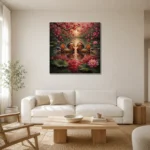 Premium Wall Art Kare Html Edition – BEDROOMNW02118 styled in a refined neutral interior