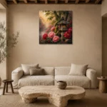Premium Wall Art Kare Html Edition – BEDROOMNW02119 presented in a sophisticated home setting