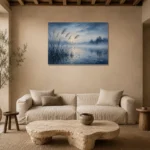 Premium Wall Art Yatay Html Edition – BEDROOMNW02123 presented in a sophisticated home setting