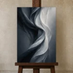 Premium Wall Art Dikey Html Edition – BEDROOMNW02126 displayed on a studio easel