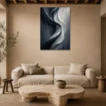 Premium Wall Art Dikey Html Edition – BEDROOMNW02126 presented in a sophisticated home setting