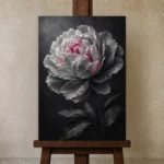 Premium Wall Art Dikey Html Edition – BEDROOMNW02133 displayed on a studio easel