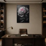 Premium Wall Art Dikey Html Edition – BEDROOMNW02133 displayed in a contemporary gallery-inspired room