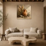 Premium Wall Art Kare Html Edition – BEDROOMNW02136 presented in a sophisticated home setting