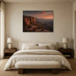 Premium Wall Art Yatay Html Edition – BEDROOMNW02139 showcased in an elegant minimalist interior